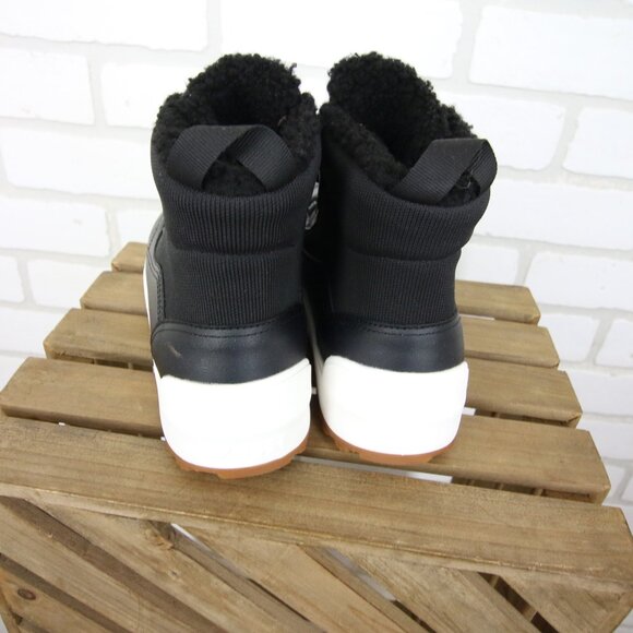 Vessi Alta Womens 6 High Top Fleece Lined Black Waterproof DymaTex Sneaker Boot - Picture 5 of 11